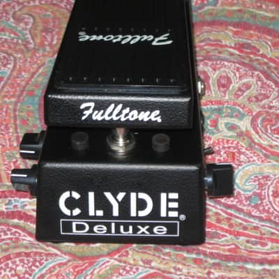 new old stock (2019) very near A+ Fulltone Clyde Deluxe, Black (orig Feet&Screws were switched to new Dunlop feet/screws)+ battery, strings, & copy of Owner's Manual (NO box, NO orig paperwork, NO sticker) image 4