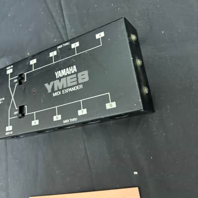 Yamaha YME-8 MIDI Expander Interface MIDI Thru Box Made in Japan Tested image 2