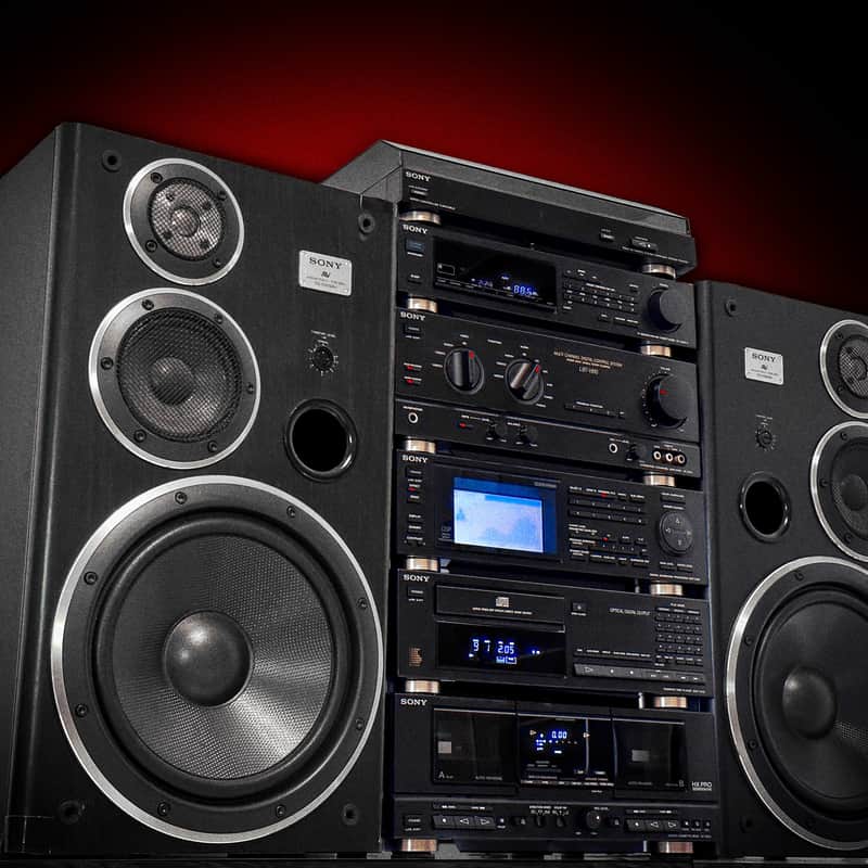 1991 Sony LBT-V810 Black