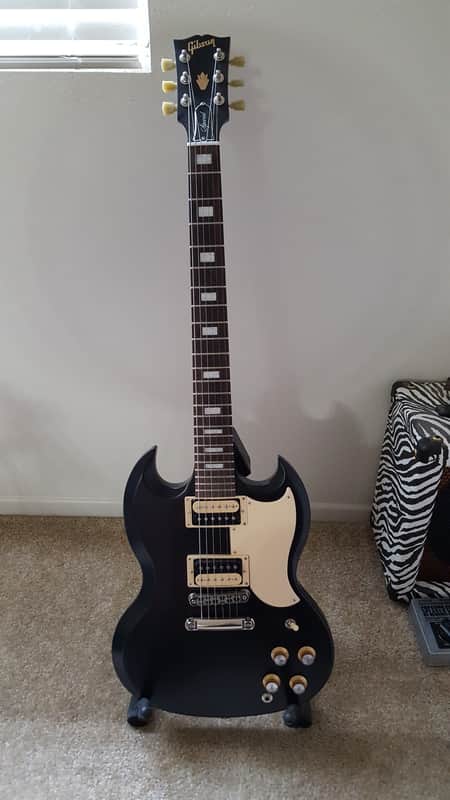 2017 Gibson Limited Edition 57 Classic + Zebra Pickups Satin Ebony