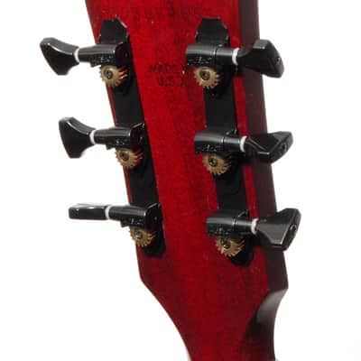 Hipshot BLACK 3+3 Classic Open-Gear Guitar Machines 3x3 Tuners with UMP Kit