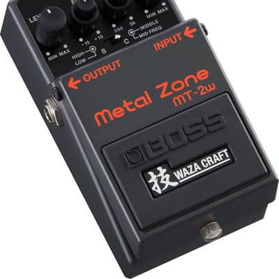 Boss MT-2W Waza Craft Metal Zone Distortion Effects Pedal image 2