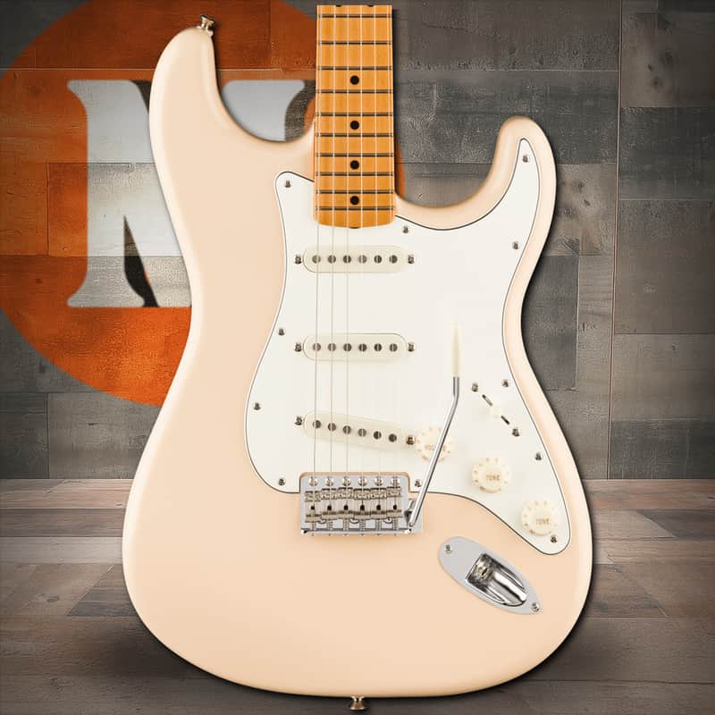 Fender Vintera III Late '60s Stratocaster Maple Fingerboard - Olympic White image 1