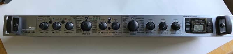 TC Electronic M350 Effect / Reverb Processor 2010s - Blue RV Spring Hall Plate Delay Chorus Comp Flange Tremolo Dynamic image 1