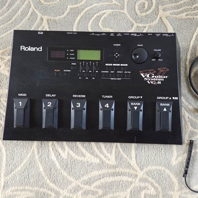 Roland VG-8, V- Guitar System, 1995 - 1996 - Black image 1