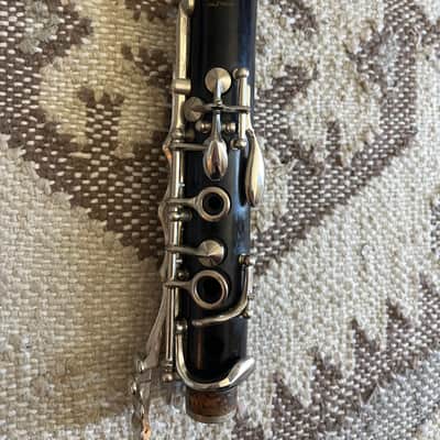 M Martin 14-K Bb Soprano Clarinet (Paris, France) SN 986 (wood)(intermediate) image 4