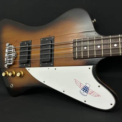 Gibson USA Vintage Thunderbird '76 Bicentennial Vintage Bartolini HI-A Pickups 1976 - Sunburst w/ Sewman Custom Bag image 5