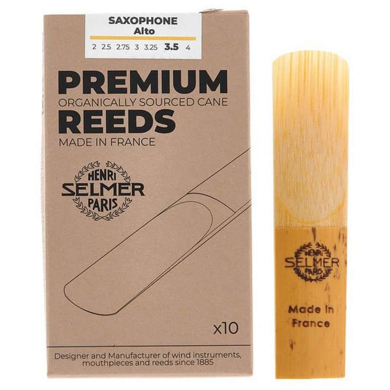 Selmer Paris Premium Alto Saxophone Reeds - Strength 3.5 - 10 Pack image 1