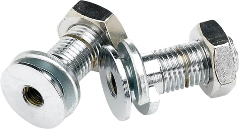 Fender Pure Vintage "Piggyback" Bushings (2) Chrome image 1