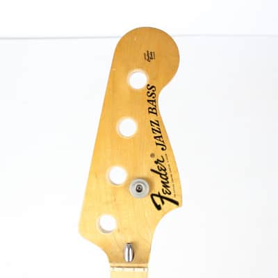 1975 Vintage Fender Jazz Bass Maple NECK MINTY 1970's Original 3-Bolt Guitar image 3
