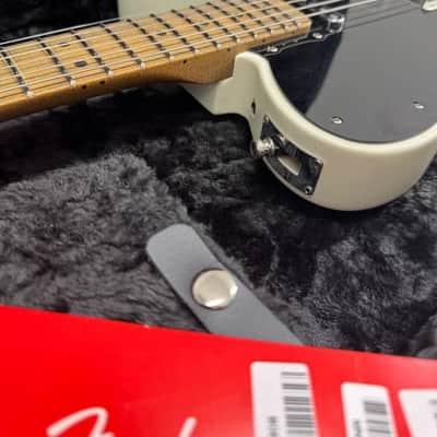 Fender John Osborne Telecaster, Maple Fingerboard, Olympic White, B String Bender #0140372705 image 16
