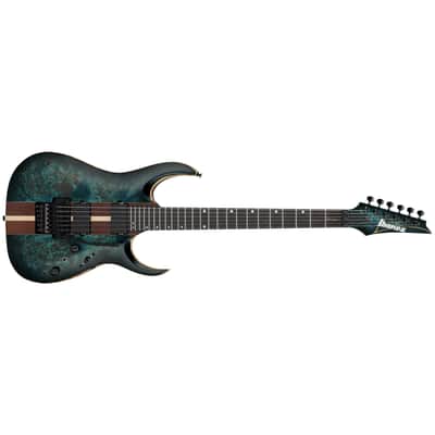 RGA20P1PB-CUL Cosmic Blue Burst Low Gloss + Housse Ibanez imagen 3