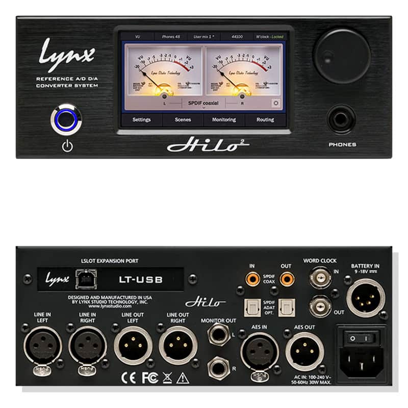 Lynx Hilo 2 USB AD/DA Analog Digital Converter and Interface image 1