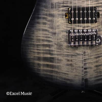 Ibanez AZ24S1F-TKS Flamed Maple/Alder AZ Standard - Transparent Black Sunburst (Mint Demo Unit) image 4