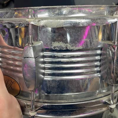 JZ Snare Drum 14" x 5.5" - Silver - New SA-0114-00 Drum Head Included image 9