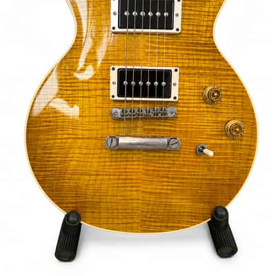 1998 Gibson Custom Shop Les Paul DC Pro Snakehead - Butterscotch image 3