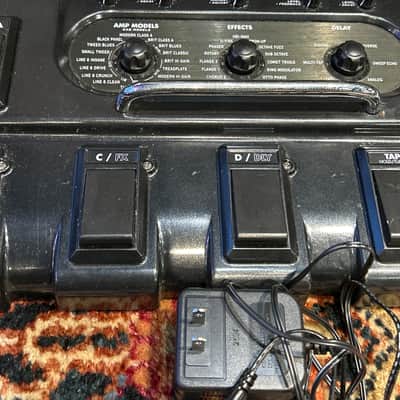 Line 6 Floor POD Plus Multi-Effect & Amp Modeler 2007 - 2008 - Black image 3