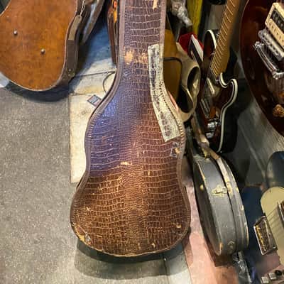 Gibson LG case chipboard 1960s Brown image 3