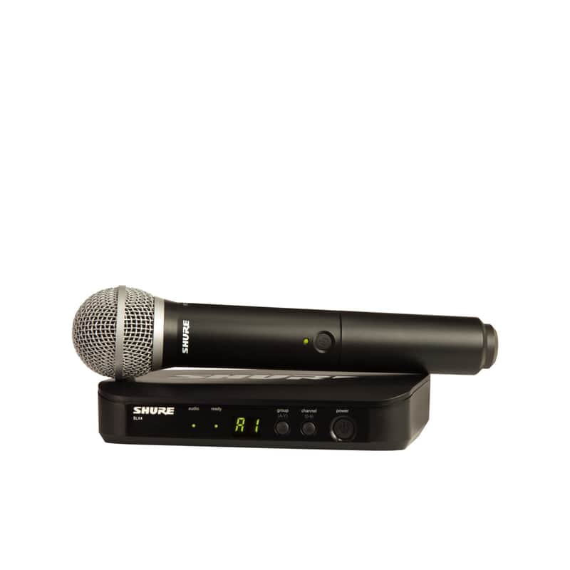 Shure BLX/PG58 Wireless Handheld Microphone System H10 image 1