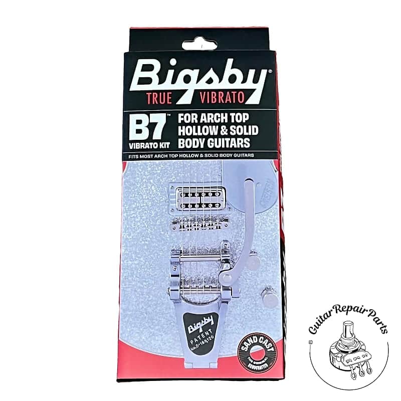 Bigsby B7 Vibrato Tailpiece Kit 0868013005 - Polished Aluminum image 1