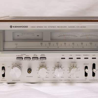 Vintage 1979 Kenwood KR-9050 High Speed DC Stereo Receiver / 200 W Per Channel image 2