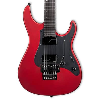 ESP LTD SN-1000FR Electric Guitar - Candy Apple Red Satin image 1