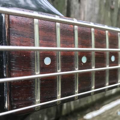 Rare  1977  Guild JetStar JSB-II Stereo/Mono 4-string Bass Black with OHSC image 6
