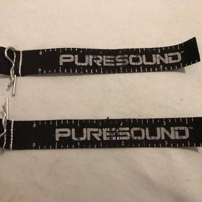 Puresound Custom Pro Steel Wires 14" 20 Strand Snare Drum, Speed Release Straps image 3