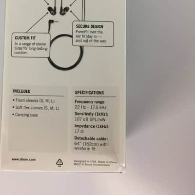 Shure SE215 Single Driver In-Ear Monitors, Black image 4