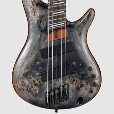 Ibanez SRMS805 SR Bass Workshop 5 String Electric Bass. Tropical Seafloor image 2