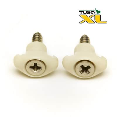 Graph Tech PQL-7004-00 TUSQ XL Sleep String Trees/Screws (Pair) White image 2