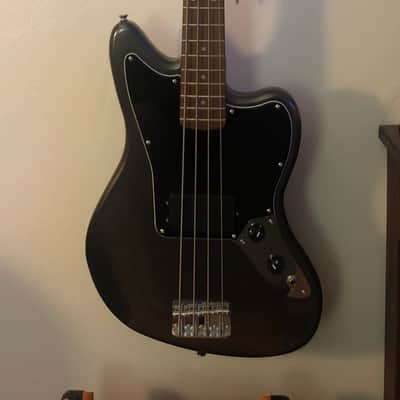 Squier Affinity Jaguar Bass H 2021 - Present - Charcoal Frost Metallic image 1