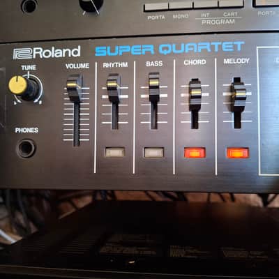 Roland MKS-7 Super Quartet Synthesizer Module 1985-1989 - Black