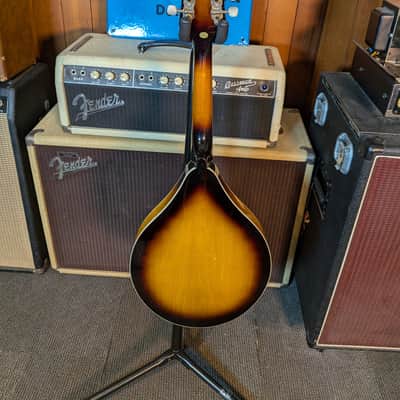 Beaver Creek BCMM201E Acoustic/Electric A-Style Mandolin w/Gig Bag - Sunburst image 2