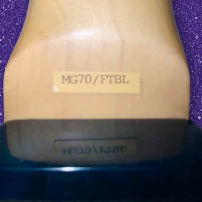 ⚠️ 1993 Washburn USA MG-70 Teal Flame! SSH PUs! Excellent Condition! ⚠️ image 12