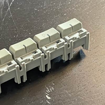 Korg Button - Quadruple (with LED Window)