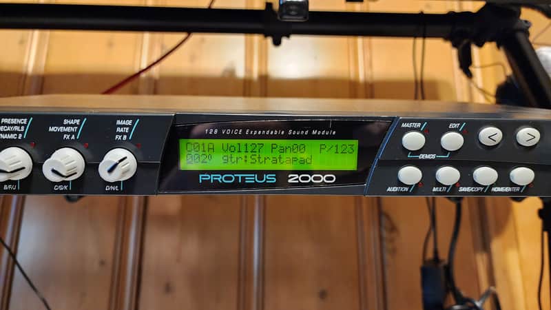 E-MU Systems Proteus 2000 Rackmount 128-Voice Sampler Module | Reverb