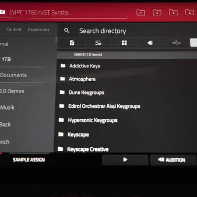 AKAI MPC LIVE II + 1TB SSD FULLY LOADED W/ VST'S, AKAI EXPANSION PACKS FOR SALE! image 24