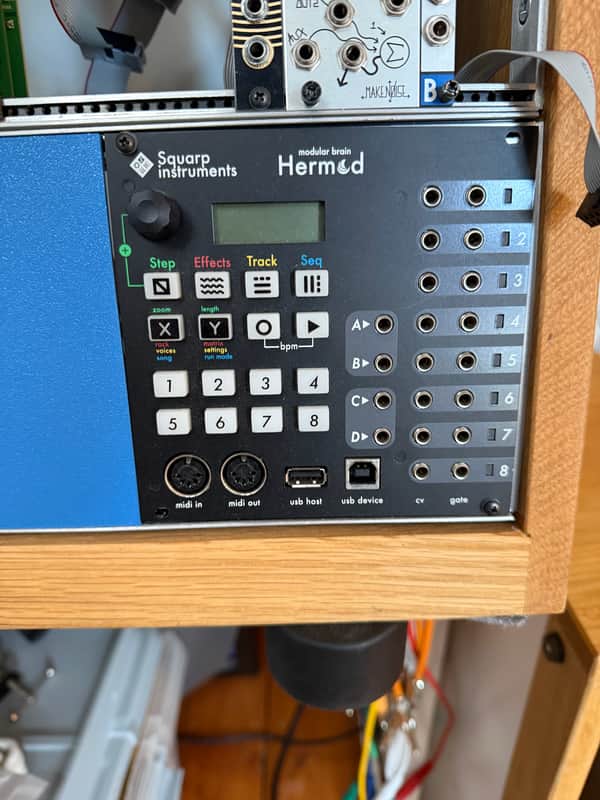 Hermod Squarp instruments モジュラー シーケンサー Squarp Instruments Hermod Modular Brain | Reverb