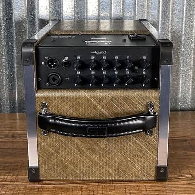 GR Guitar NF Acoustic 5 80 Watt 1x5" 2 Channel with Effects Guitar Amplifier Combo Natural Fiber image 2