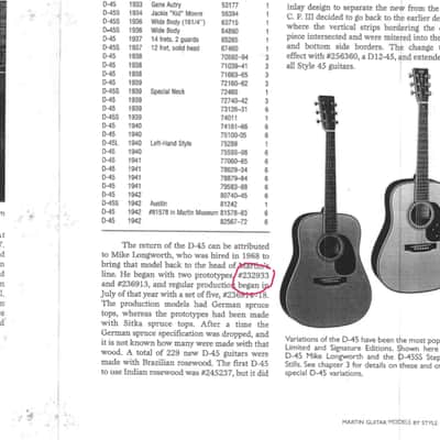 Martin D45 1st Prototype 1968 image 13