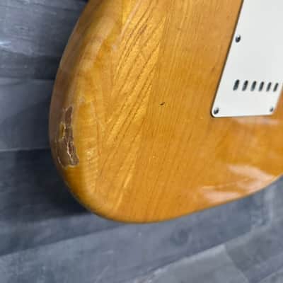 1975 Fender Stratocaster Natural Solid Body Electric Guitar, Serial #657426.. image 10