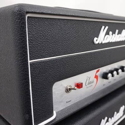 Marshall Class 5 C5-H Head (Silver-Faced) & C110 Speaker Cabinet image 7