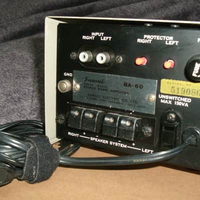 Sansui BA-60 vintage 20w solid state integrated amp | Reverb