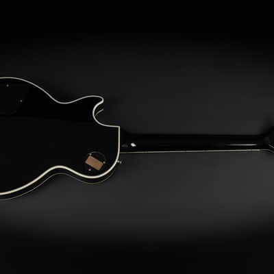 2012 Gibson Custom Shop Les Paul Custom with Chrome Hardware - Ebony | USA Black Beauty Open Coil 490R 498T Humbucker Pickups Long Neck Tenon | CoA OHSC image 10