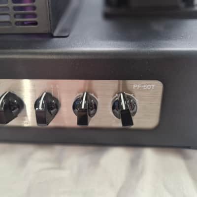 Ampeg PF-50T Portaflex 50-Watt Tube Bass Amp Head 2015 - Present - Black image 4