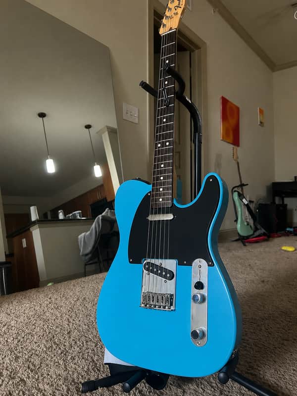 Fender MIJ Limited International Color Telecaster | Reverb