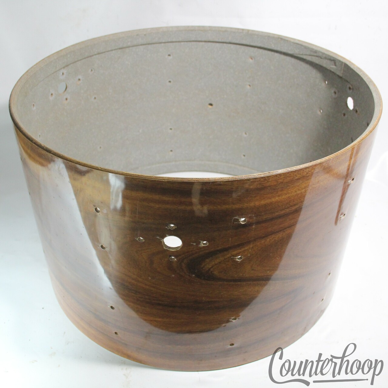 Rogers 14x22"Koa Wrap Powertone Bass Drum Shell Vintage 70s 9/72 5Ply Fullerton — main photograph
