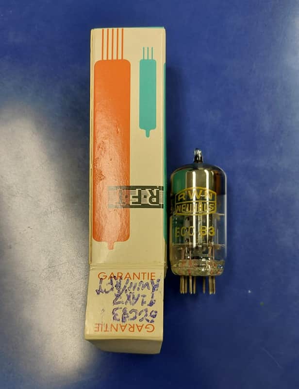 Mint Vintage NOS RWN Neuhaus ECC83 / 12AX7 Vacuum Tube image 1