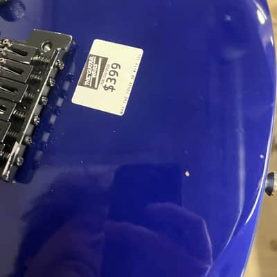 Cort X-2 BK X Series Double Cutaway HH with Tremolo 2010s - Blue image 6